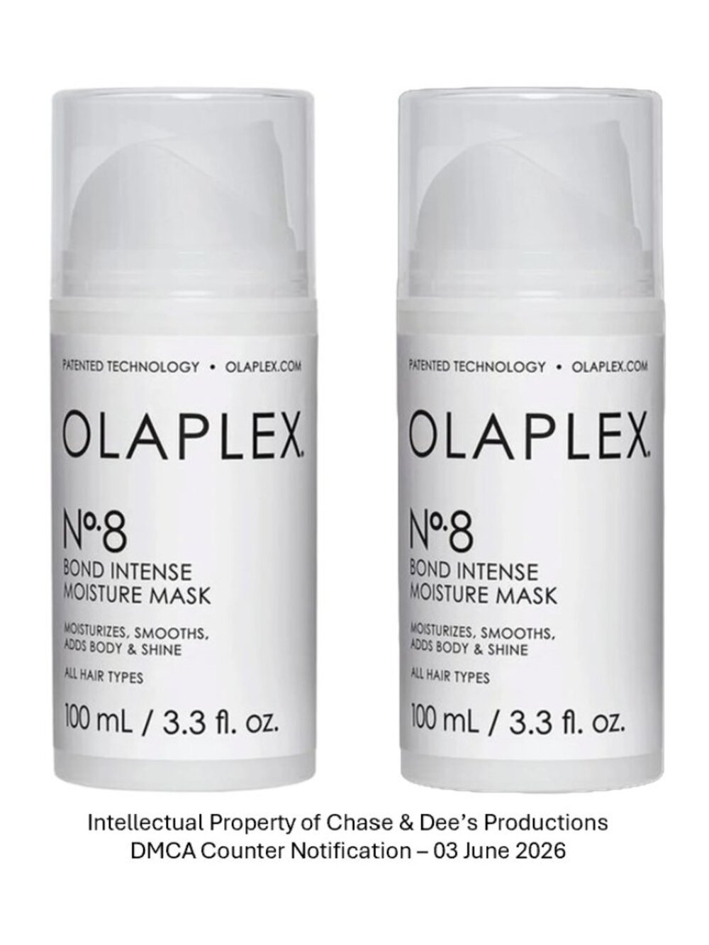 Olaplex | No 8 Bond Intense Moisture Mask [3.3 oz] X Qty 2